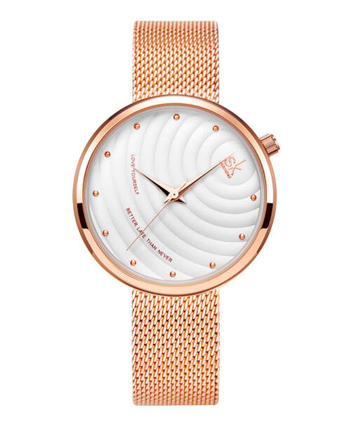 K0138-Innovative Wave Pattern Fashion Quartz Women's Watch