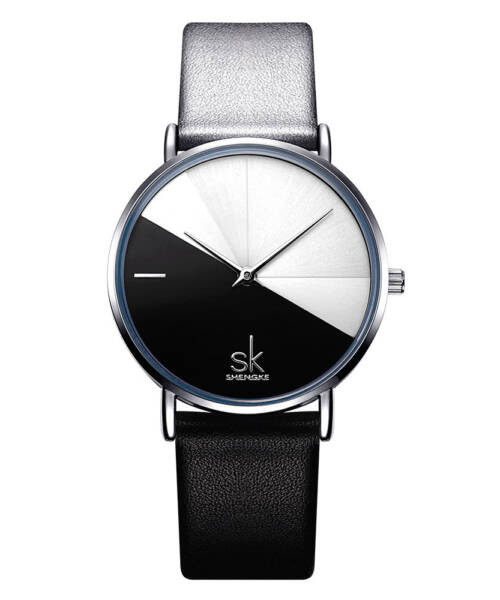 K0095-Minimalist color-block sunburst fashionable women's watch