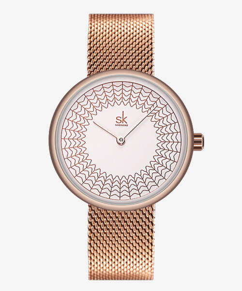 K0126-Unique Silk-screen Fashion Quartz Women's Watch