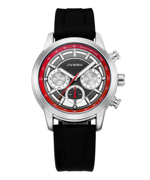 S9865-Multi-functional Striped Exquisite Fashion Men's Watch