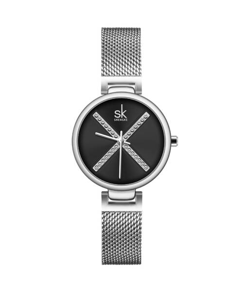 K0102-Exquisite with Sunburst Diamond Texture Quartz Women's Watch 