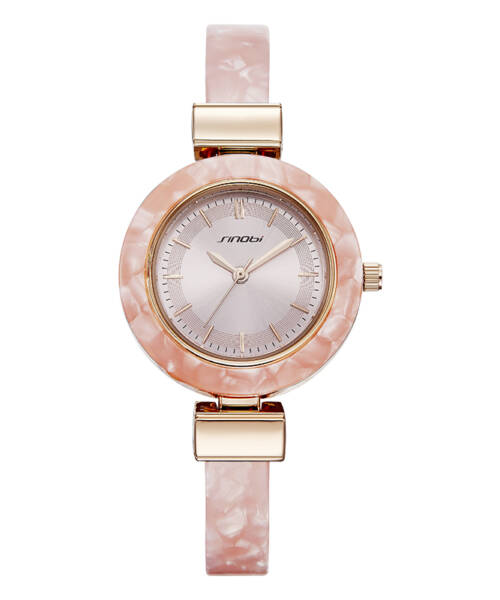 S9735-Exquisite and Luxurious with Sunray Texture Design Quartz Women's Watch 