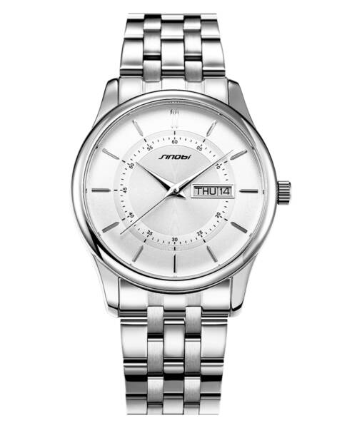 S9832-Sleek CD-textured waterproof quartz watches Men's watch and Women's watch and Couples' watches