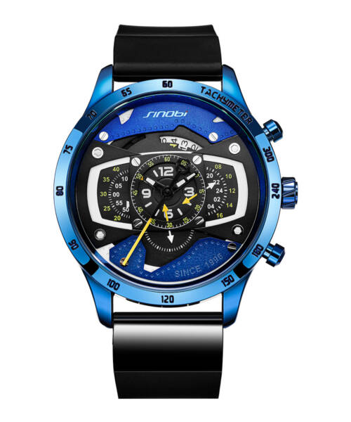 S9789-Racing-inspired Cool and Stylish Quartz Men's Watch