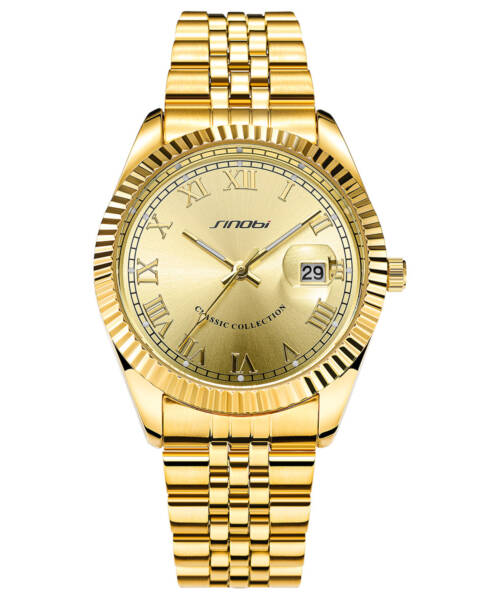 S9862-Business Gentleman Sunray Luminescent Calendar Men's Watch