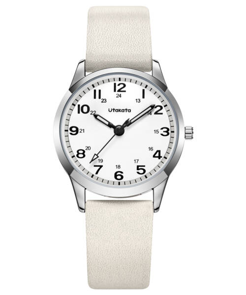 Minimalistic, energetic, fashionable trend wristwatch