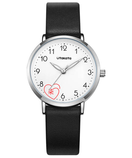 Love-themed minimalist stylish and personalized trendy wristwatch