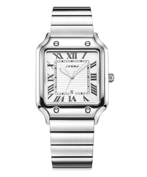 S9883-Vintage, stylish, refined, classic square men's watch