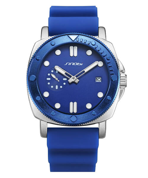 SINOBI Watch for Men Waterproof Chronograph Luminous Water Resistant Montre Homme Wholesale Custom Wristwatch 11S9922G