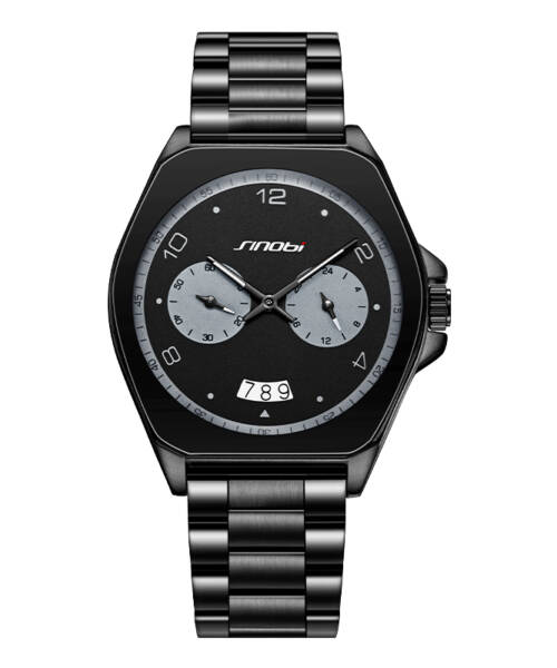 SINOBI New Top Luxury Brand Watch Fashion Shockproof Luminous Design Japan Movement Clock Ready To Ship Bf Gifts S9919